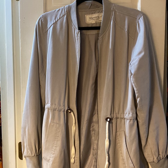 Bagatelle Heritage Bomber Long Coat Jacket - Picture 4 of 7